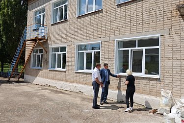 В детском саду «Березка» Сакмарского района идет капремонт